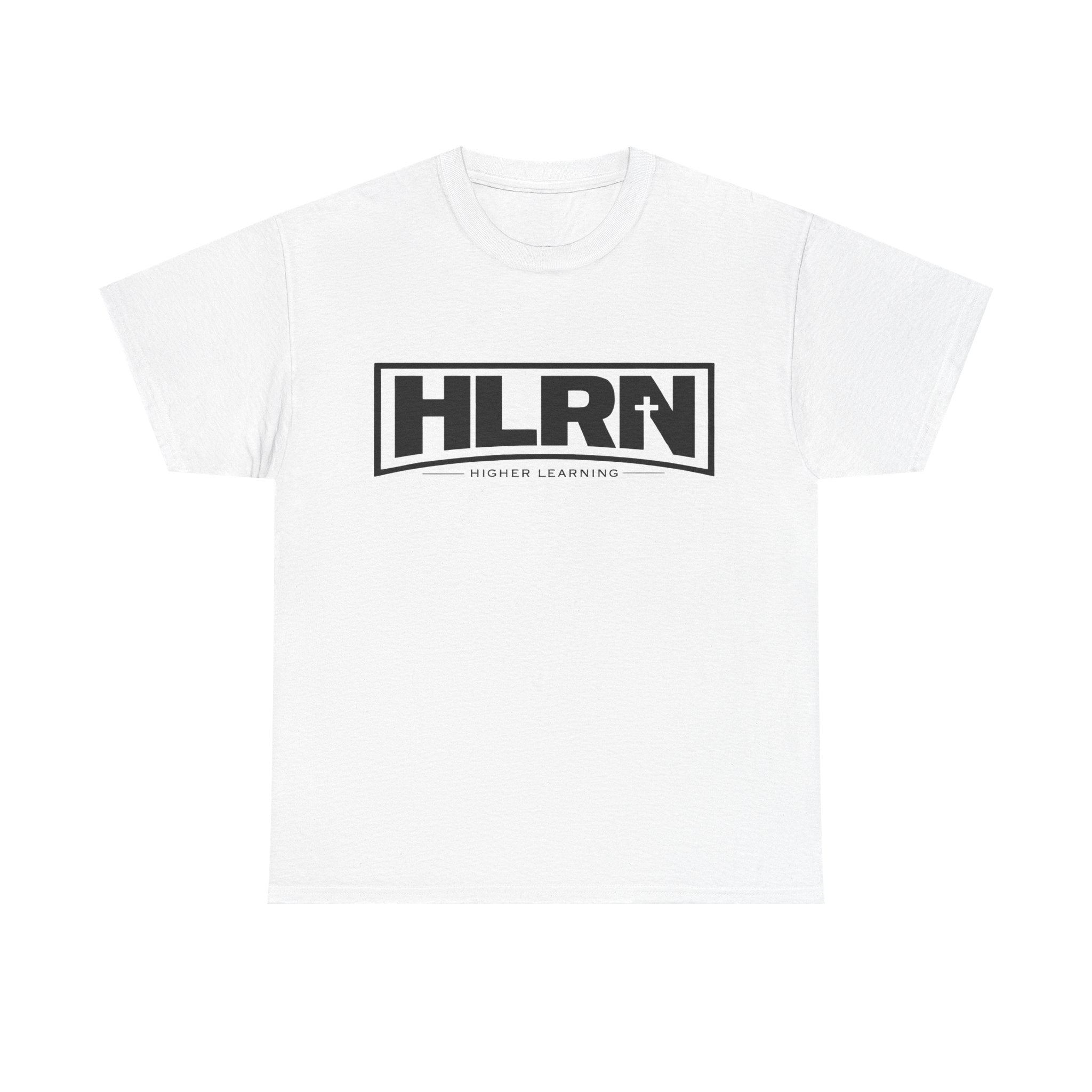 HLRN White | Black Logo Tee