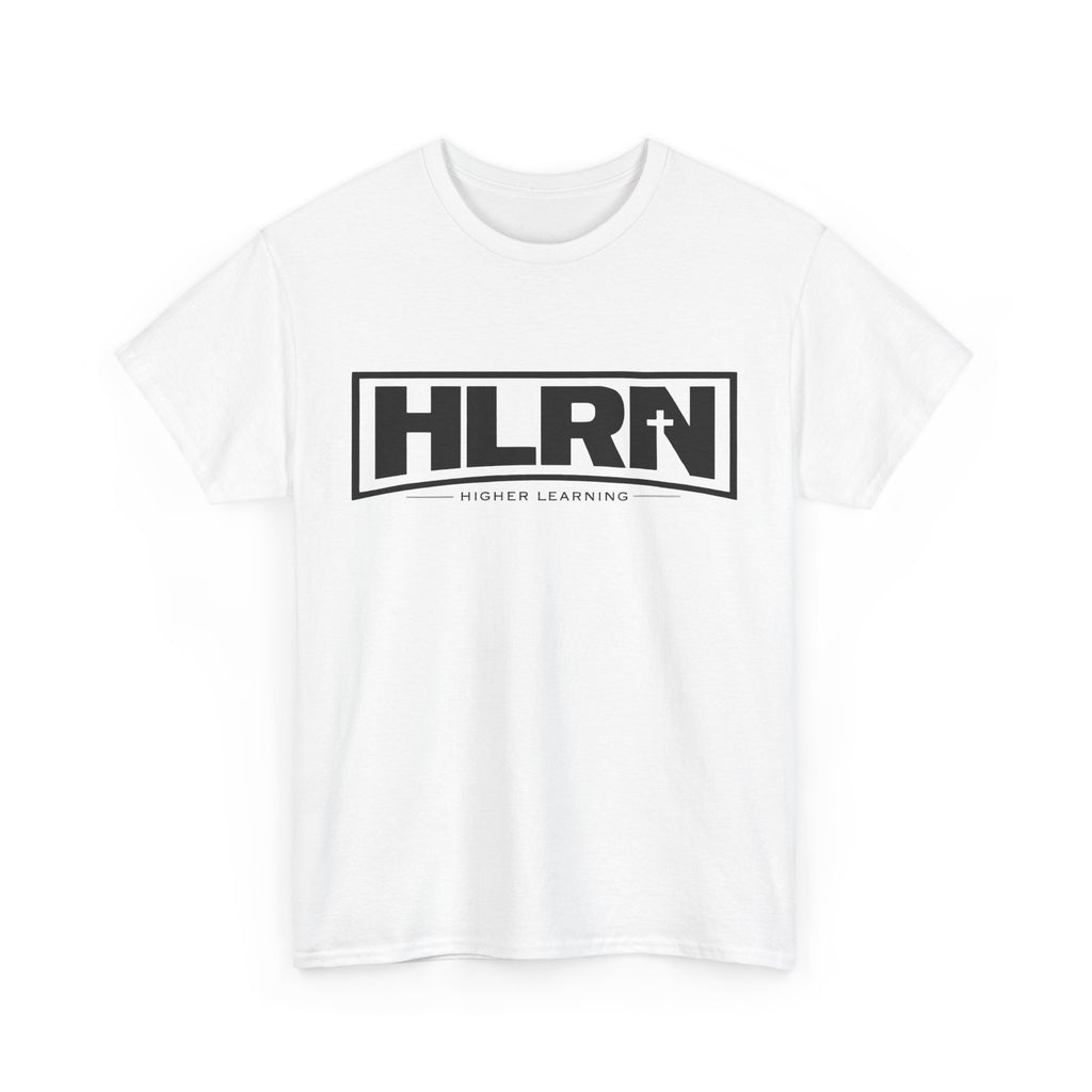 HLRN White | Black Logo Tee