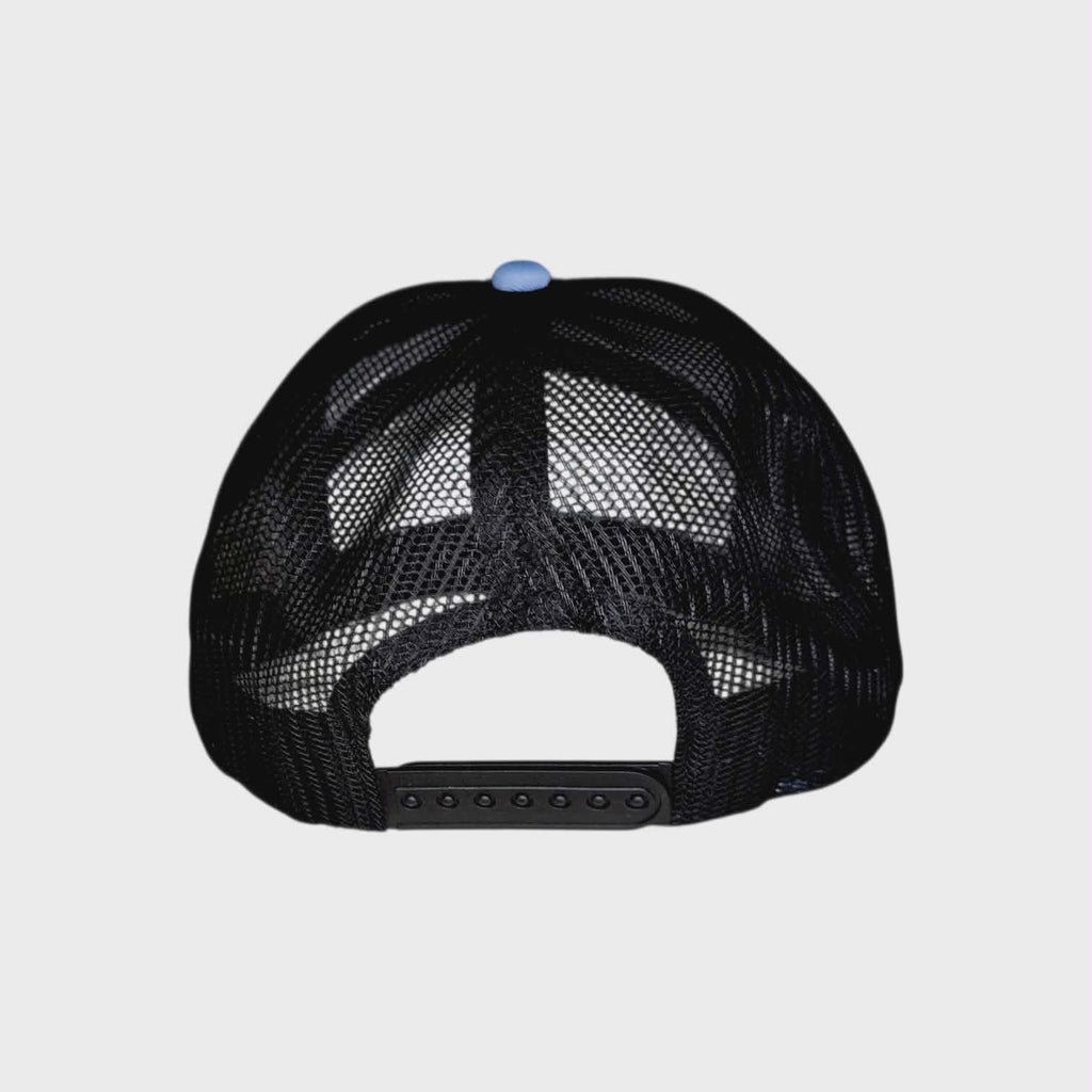 HLRN Sky Blue | Black Cap – Embroidered Logo