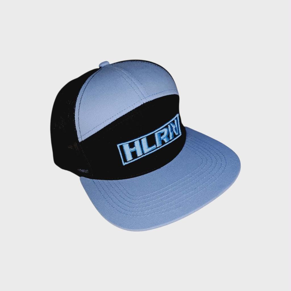HLRN Sky Blue | Black Cap – Embroidered Logo