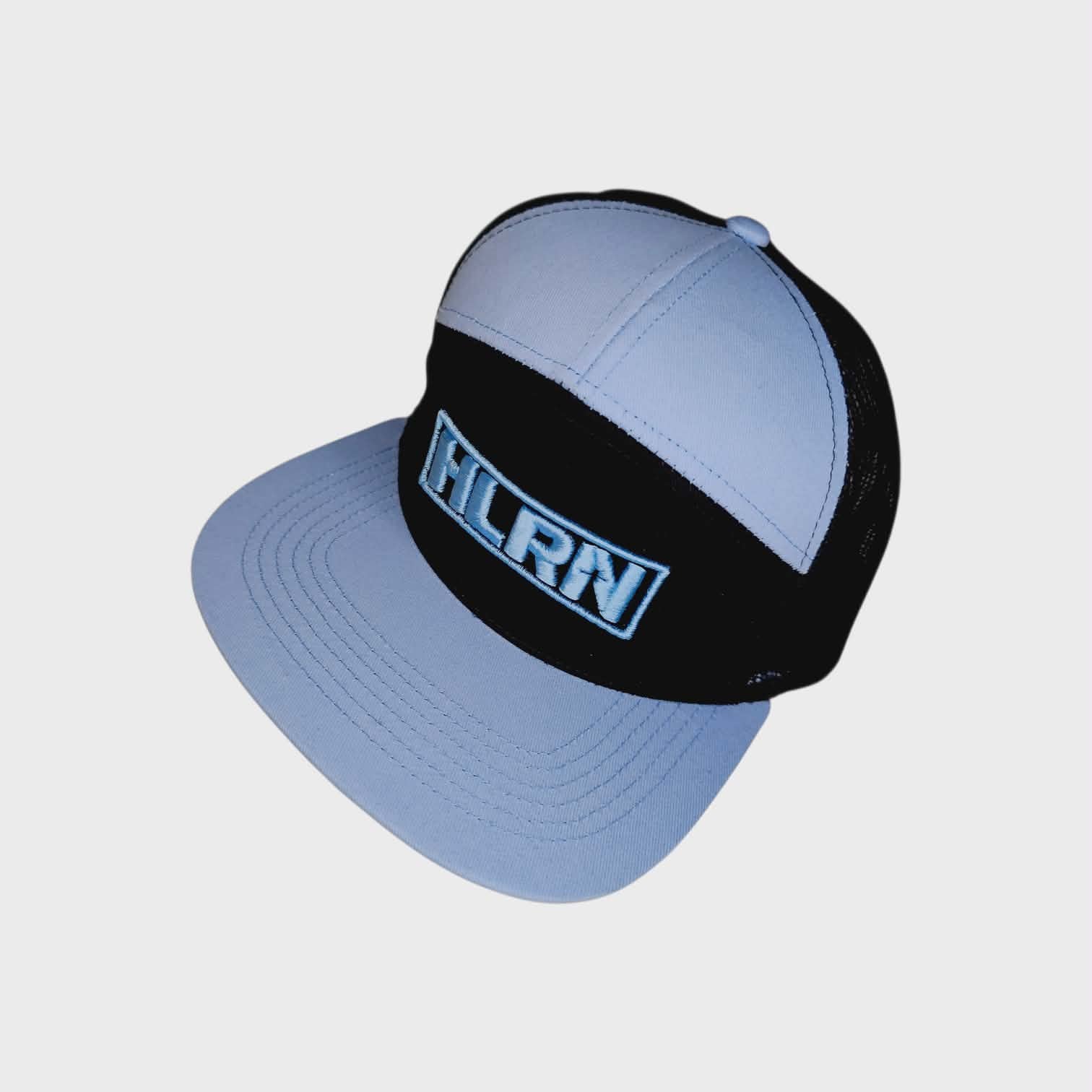 HLRN Sky Blue | Black Cap – Embroidered Logo
