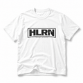 HLRN White | Black Logo Tee