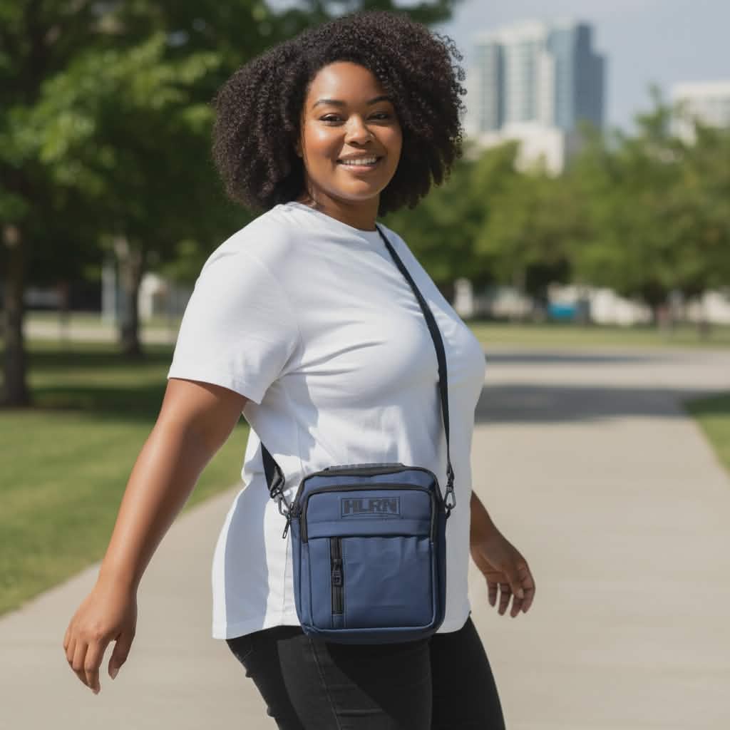 HLRN | Crossbody Bag | Navy Blue